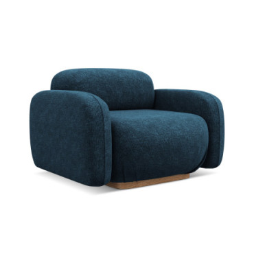 Fauteuil Ailani Chenille Royal blue