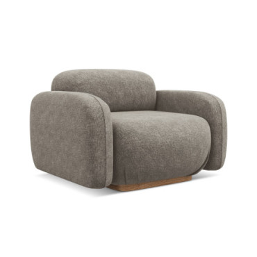 Fauteuil Ailani Chenille Taupe