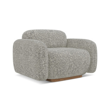 Fauteuil Ailani Tissu Dark beige