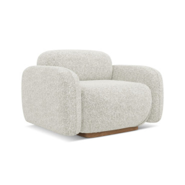 Fauteuil Ailani Tissu Light beige