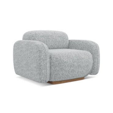 Fauteuil Ailani Tissu Silver