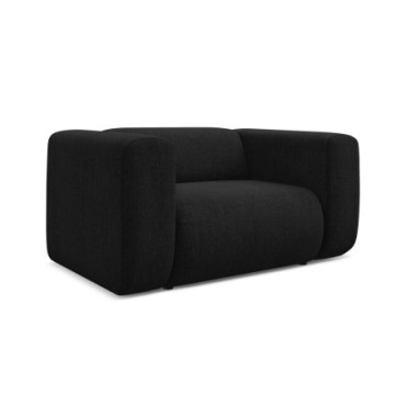 Fauteuil Ekahi Chenille Black