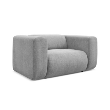 Fauteuil Ekahi Chenille Light gray