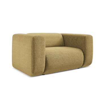 Fauteuil Ekahi Tissu Mustard