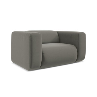 Fauteuil Ekahi Velours Elephant