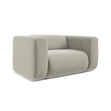 Fauteuil Ekahi Velours Pearl