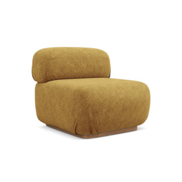 Module de canapé Ailani - 80x95x73 Chenille Mustard