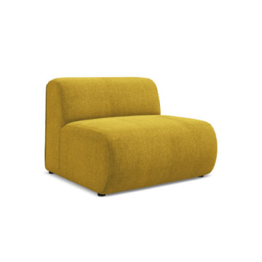 Module de canapé Ekahi - 90x89x70 Chenille Mustard