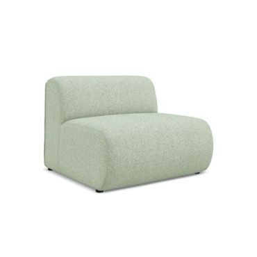 Module de canapé Ekahi - 90x89x70 Tissu Light green