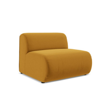 Module de canapé Ekahi - 90x89x70 Velours Mustard