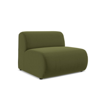 Module de canapé Ekahi - 90x89x70 Velours Olive