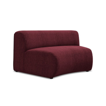 Module de canapé Pizza Ekahi - 147x89x70 Chenille Claret