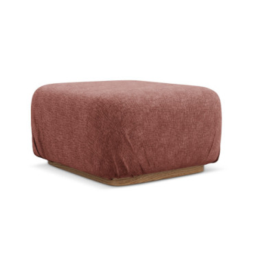 Pouf Ailani Chenille Muted pink