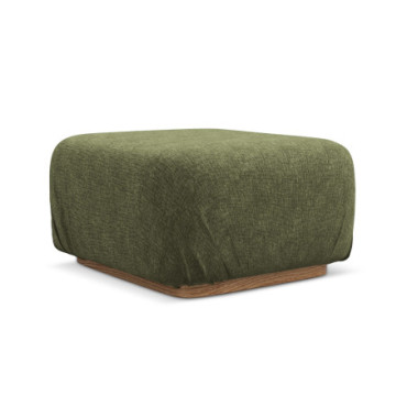 Pouf Ailani Chenille Olive