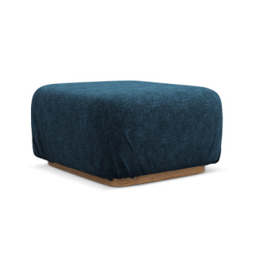 Pouf Ailani Chenille Royal blue