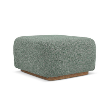 Pouf Ailani Tissu Light green