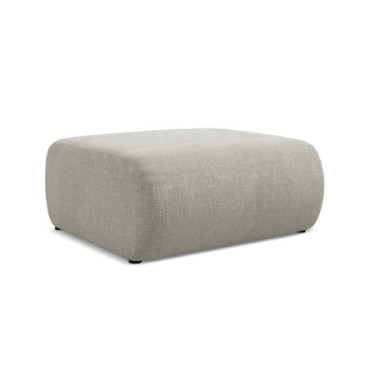 Pouf Ekahi Chenille Beige