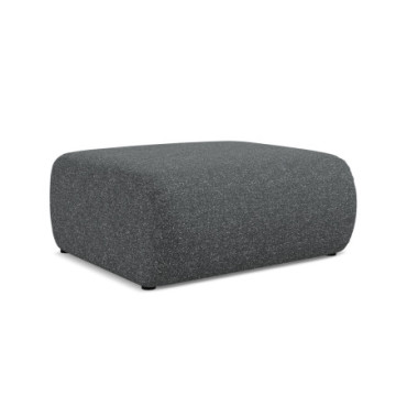 Pouf Ekahi Tissu Graphite