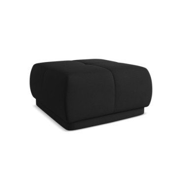 Pouf Hoku Chenille Black