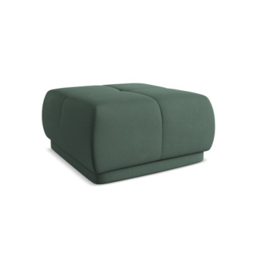 Pouf Hoku Chenille Green