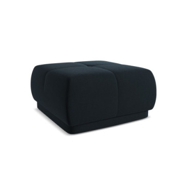 Pouf Hoku Velours Royal blue