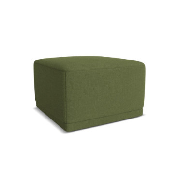 Pouf Kaila Tissu Bottle green