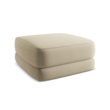 Pouf Kiana Boucle Beige