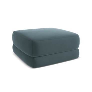 Pouf Kiana Velours Marine