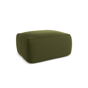 Pouf Liko Velours Olive