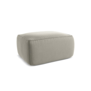 Pouf Liko Velours Pearl