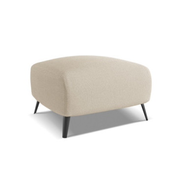 Pouf Malie Tissu Dark beige