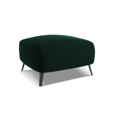 Pouf Malie Velours Bottle green