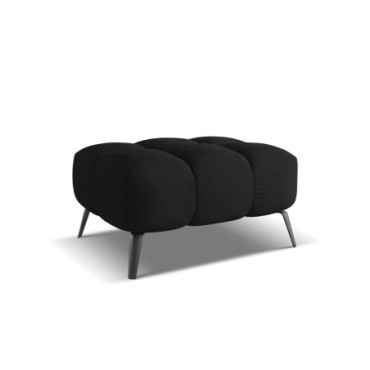 Pouf Nalu Chenille Black