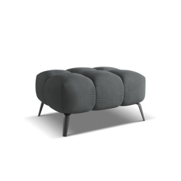 Pouf Nalu Chenille Graphite