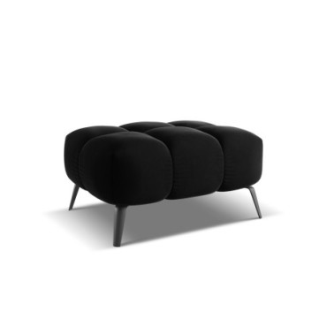 Pouf Nalu Velours Black