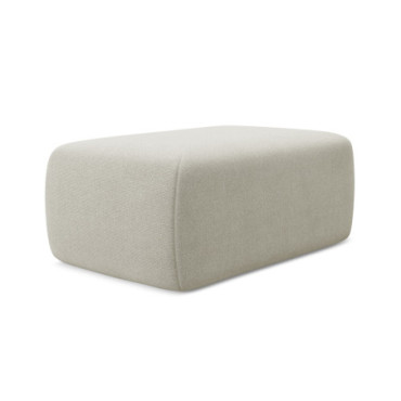 Pouf Nanea Tissu Light beige