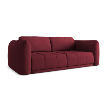 Sofa 3 places Hoku Chenille Claret