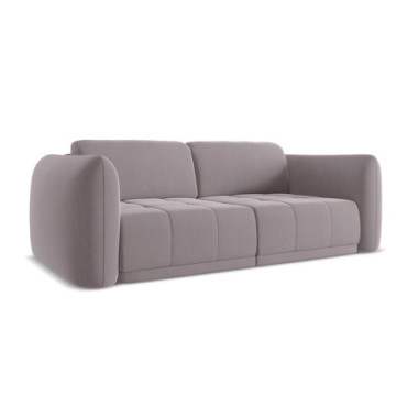 Sofa 3 places Hoku Velours Lavender