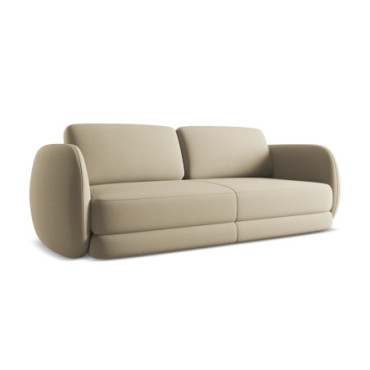 Sofa 3 places Kiana Boucle Beige