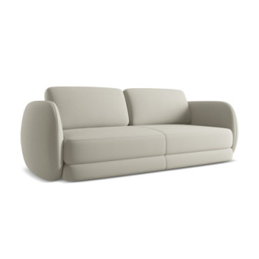 Sofa 3 places Kiana Boucle Light beige