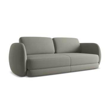 Sofa 3 places Kiana Boucle Taupe