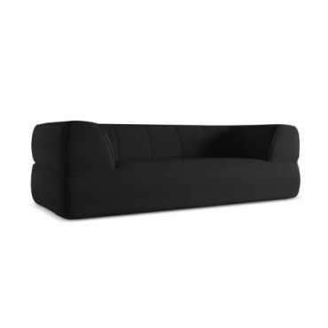 Sofa 3 places Liko Boucle Anthracite