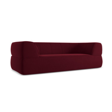 Sofa 3 places Liko Velours Burgundy