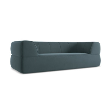 Sofa 3 places Liko Velours Marine