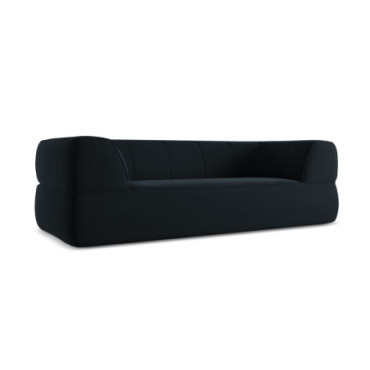 Sofa 3 places Liko Velours Royal blue