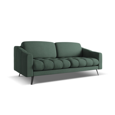 Sofa 3 places Nalu Chenille Green