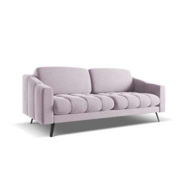 Sofa 3 places Nalu Velours Lavender