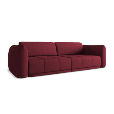 Sofa 4 places Hoku Chenille Claret