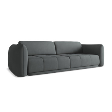 Sofa 4 places Hoku Chenille Graphite