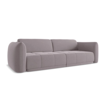 Sofa 4 places Hoku Velours Lavender